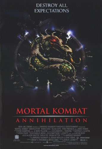 mortal kombat annihilation movie poster