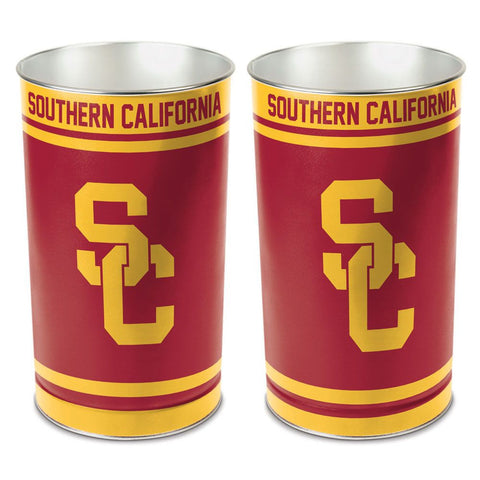 USC Trojans Wastebasket 15 Inch