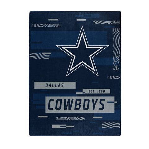 Dallas Cowboys Blanket 60x80 Raschel Digitize Design