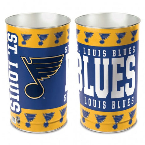 St. Louis Blues Wastebasket 15 Inch