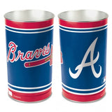 Atlanta Braves Wastebasket 15 Inch