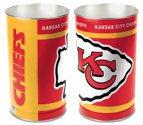 Kansas City Chiefs Wastebasket 15 Inch