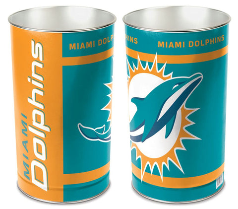 Miami Dolphins Wastebasket 15 Inch