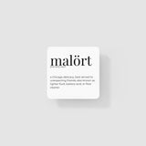 Malort Coaster