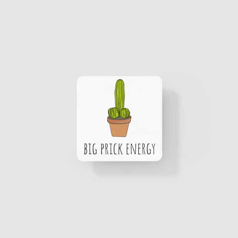 Big Prick Energy Cactus Coaster