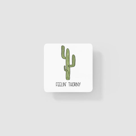 Feelin' Thorny Cactus Coaster