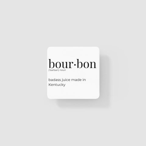 Bourbon Coaster