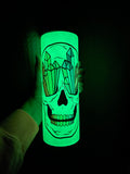 Rainbow Skull Tumbler (Glow in the Dark)