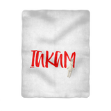 IAKAM Red Sublimation Baby Blanket