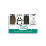 Cute Animal Magnetic Bookmark Set of 4