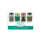 Cute Animal Magnetic Bookmark Set of 4