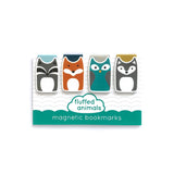 Cute Animal Magnetic Bookmark Set of 4