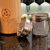 Kulae Bamboo Tumbler - Tea Infuser/Water Bottle