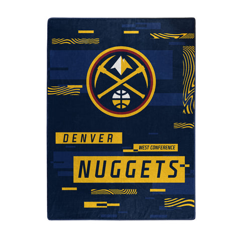 Denver Nuggets Blanket 60x80 Raschel Digitize Design