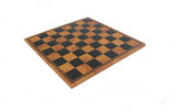 Chess Board - Faux Leather - Old Map Design