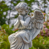 Magnesium Angel Statue Sitting and Praying