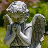 Magnesium Angel Statue Sitting and Praying