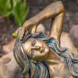 Mermaid Reclining on Rock