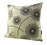 Meadow Allium Throw Pillow Cover