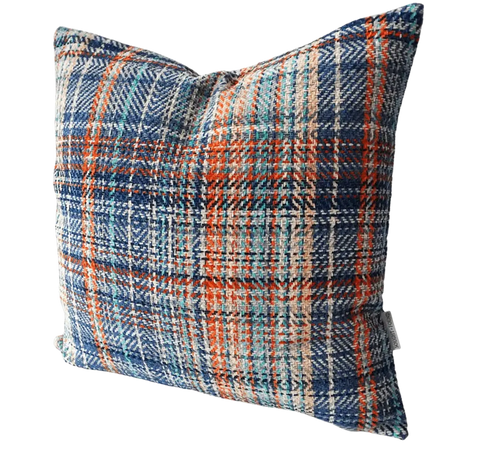 Scottish Plaid Throw Pillow Cover