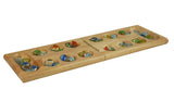 Mancala - Folding Wood Mancala in Tin Case