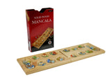 Mancala - Folding Wood Mancala in Tin Case