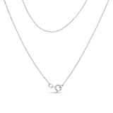 14K Rose Gold 3/4 Cttw Round Diamond Double Quatrefoil Pendant 18" Necklace (H-I Color, I1-I2 Clarity)