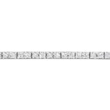 .925 Sterling Silver 2.0 Cttw Diamond Classic Link Tennis Bracelet (I-J Color, I2-I3 Clarity) - 7-1/4"