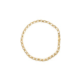 10K Yellow Gold 2.00 Cttw Round-Cut Diamond Link 7.5" Bracelet (J-K Color, I2-I3 Clarity)