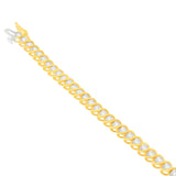 10 Karat Yellow Gold 2 CTTW Diamond Link Karat Bracelet