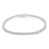 10 Karat White Gold 1 CTTW Diamond Tennis Bracelet