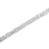 10 Karat White Gold 1 CTTW Diamond Tennis Bracelet