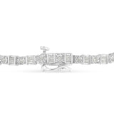 10 Karat White Gold 1 CTTW Diamond Tennis Bracelet