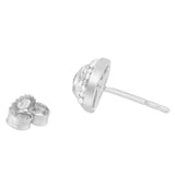 14K White Gold 1/3 cttw Round Cut Diamond Earrings (H-I, SI2-I1)