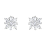 14K White Gold 1 1/4 cttw Diamond Stud Earring (H-I, SI1-SI2)