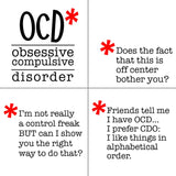 Whimsical OCD* Boxed Coaster