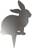 Bunny Rabbit Yard Silhouette Laser Cut Out Sign 14x16