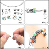 Charm Bracelet Making Set Girls Xmas Gifts