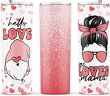 40 oz Stainless Steel Tumbler - Valentine