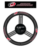 Carolina Hurricanes Steering Wheel Cover Leather CO