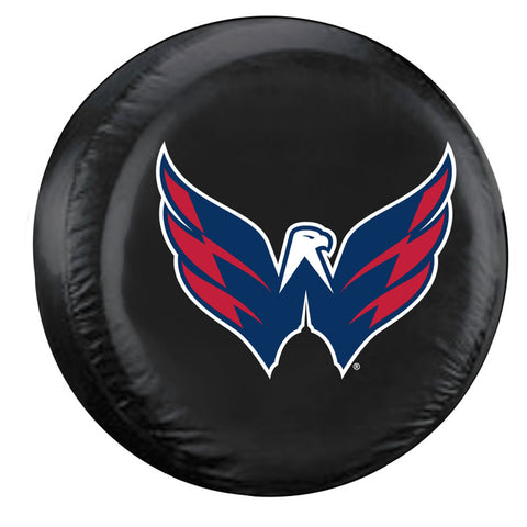 Washington Capitals Tire Cover Large Size Black CO