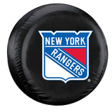 New York Rangers Tire Cover Standard Size Black CO