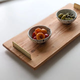 Brass handle tray