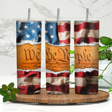 We The People 20oz Skinny Tumbler