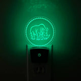 Rhino Nightlight | Safari Animal LED Night Light