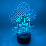 Slainte LED Lamp | Irish & Scottish "Cheers" & Health Light