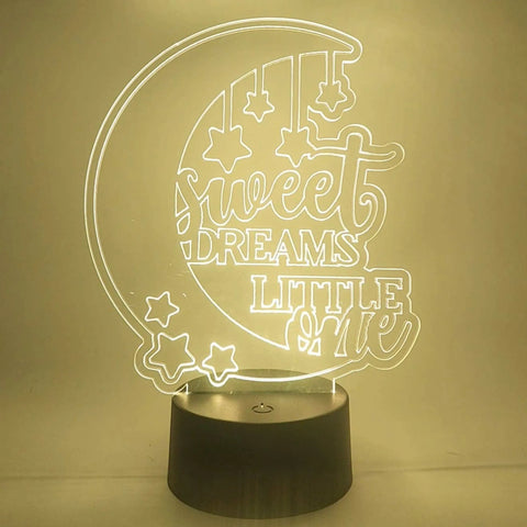 Sweet Dreams Little One LED Accent Light