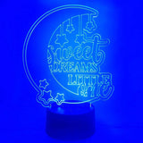 Sweet Dreams Little One LED Accent Light