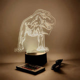 T-Rex Dinosaur LED Lamp | Novelty Lighting | Desk Lamp