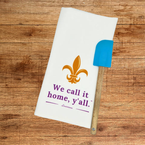 Louisiana Southern Tea Towel/Kitchen Towel - Customizable